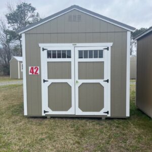 10 X 20 Utility with Extra Height Front Image