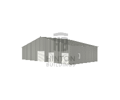 Michael Michael from Dudley, NC designed this 60x32x11 building with our 3D Building Designer.