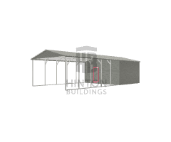 JamesJames from Mount Olive, NC designed this 18x40x9 building with our 3D Building Designer.