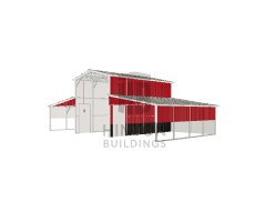 JenniferJennifer from Newton Grove, NC designed this 12,12,12x20,20,20x12,6,6 building with our 3D Building Designer.