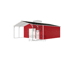 MarkMark from Goldsboro, NC designed this 24x35x10 building with our 3D Building Designer.