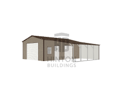 WilliamWilliam from Rocky Mount, NC designed this 18,12x25,20x9,7 building with our 3D Building Designer.