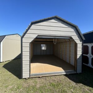 12 X 20 Metal Lofted Barn Front Image