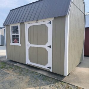8 X 12 Side Lofted Barn Front Image