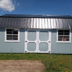 10 X 20 Side Lofted Barn Front Image