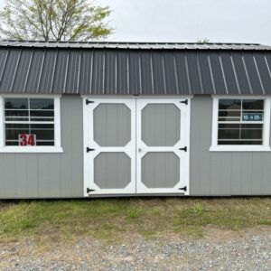10 X 20 Side Lofted Barn Front Image