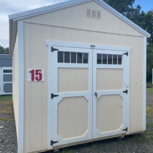 Princeton #15: 10 X 20 Utility with Extra Height Front Image