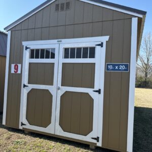 Princeton #9: 10 X 20 Utility with Extra Height Front Image